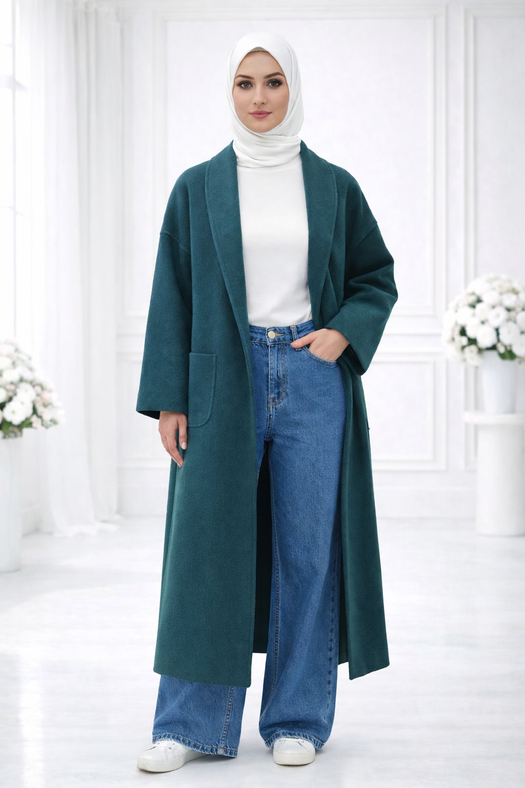 Long wool coat