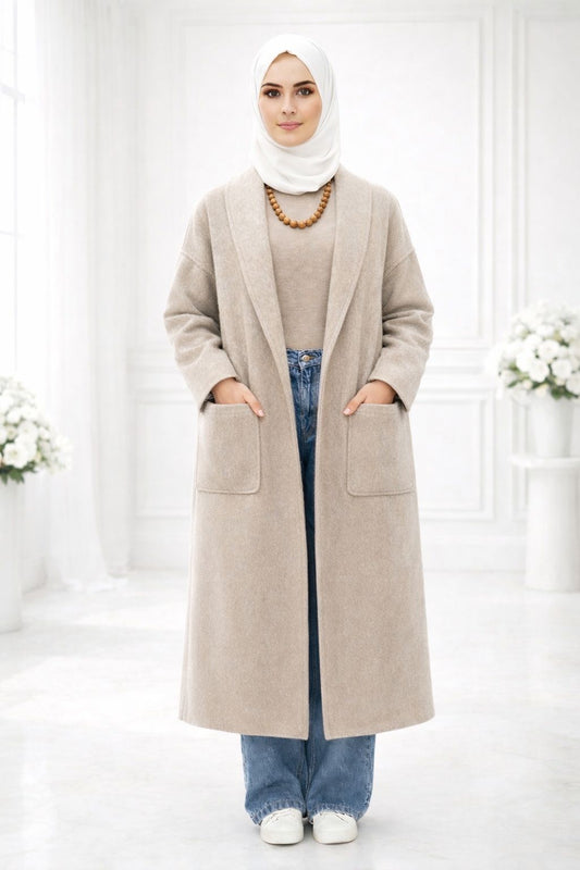 Long wool coat