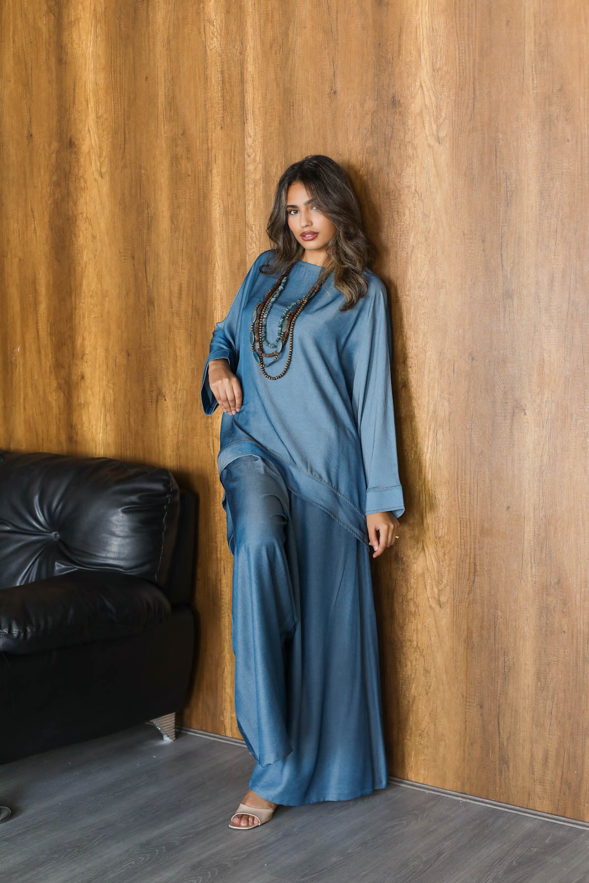 petrol flowing two piece set