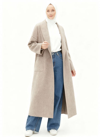 Long wool coat