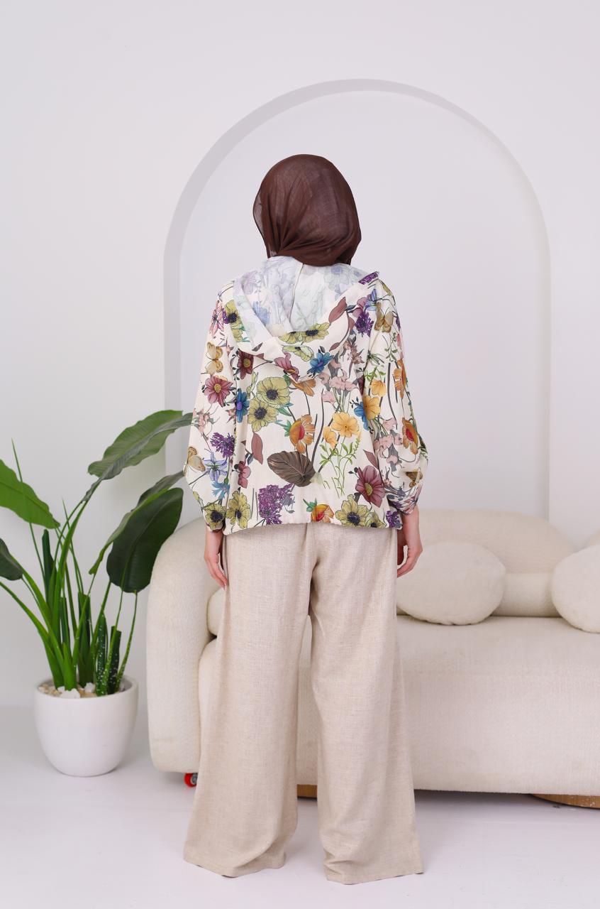 Pure Linen Wide-Leg Pants